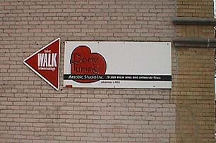 Follow the walkway